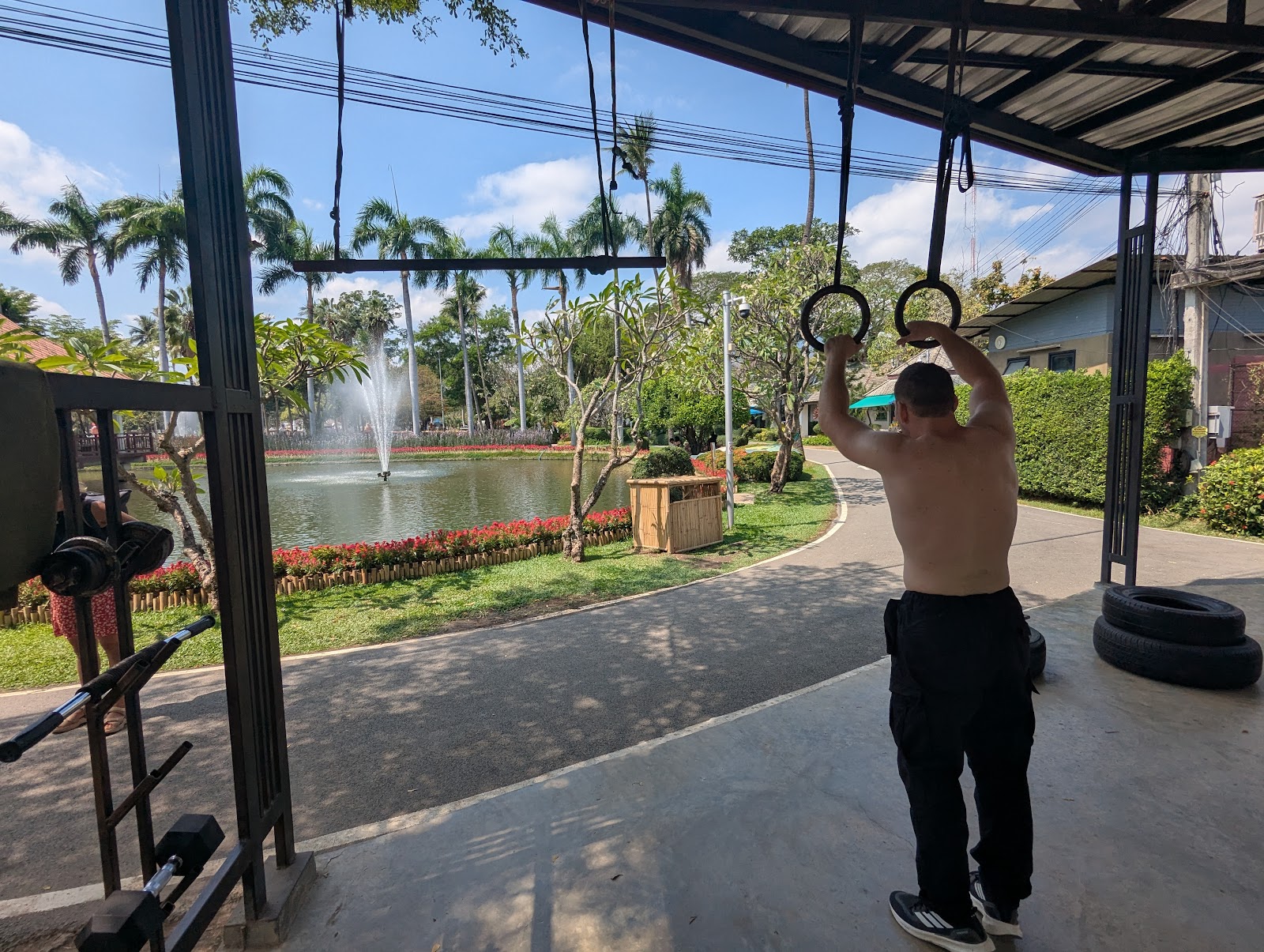 Excercise bar calisthenics photo 9